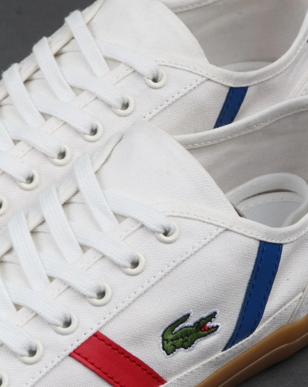 Lacoste Footwear Sideline Trainer Off White/gum - Image 4