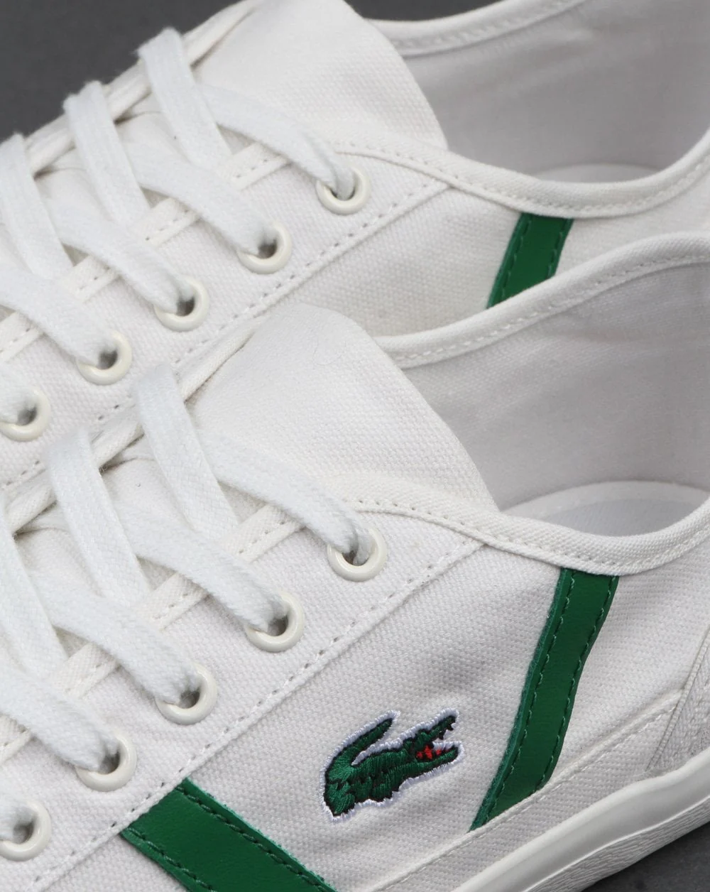 Lacoste Footwear Sideline Trainer White/green - Image 4