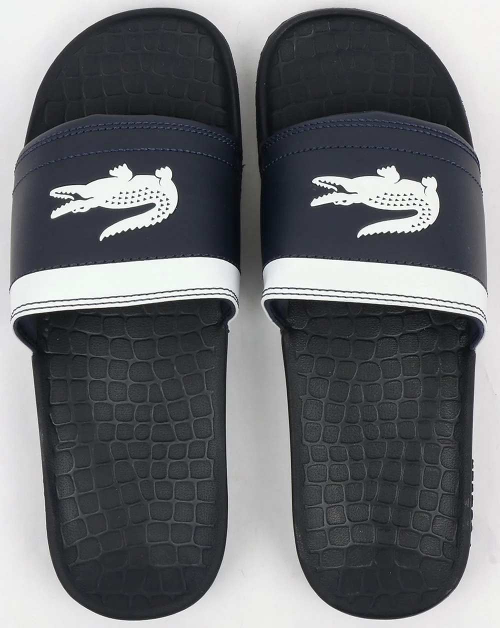 Lacoste Fraisier Pool Sliders Navy Blue - Image 3