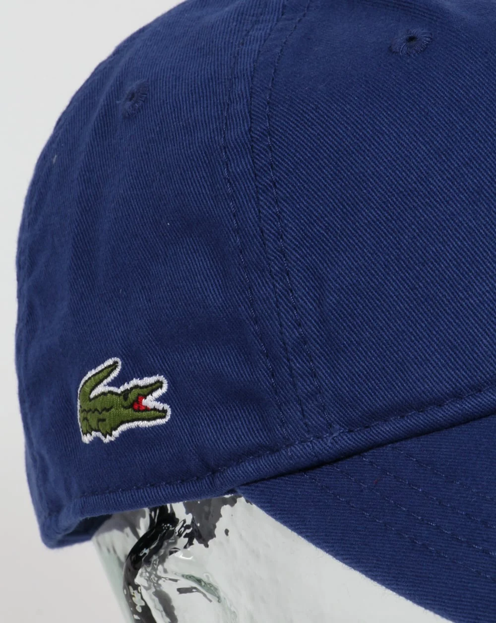 Lacoste Gabardine Baseball Cap Royal Blue - Image 2