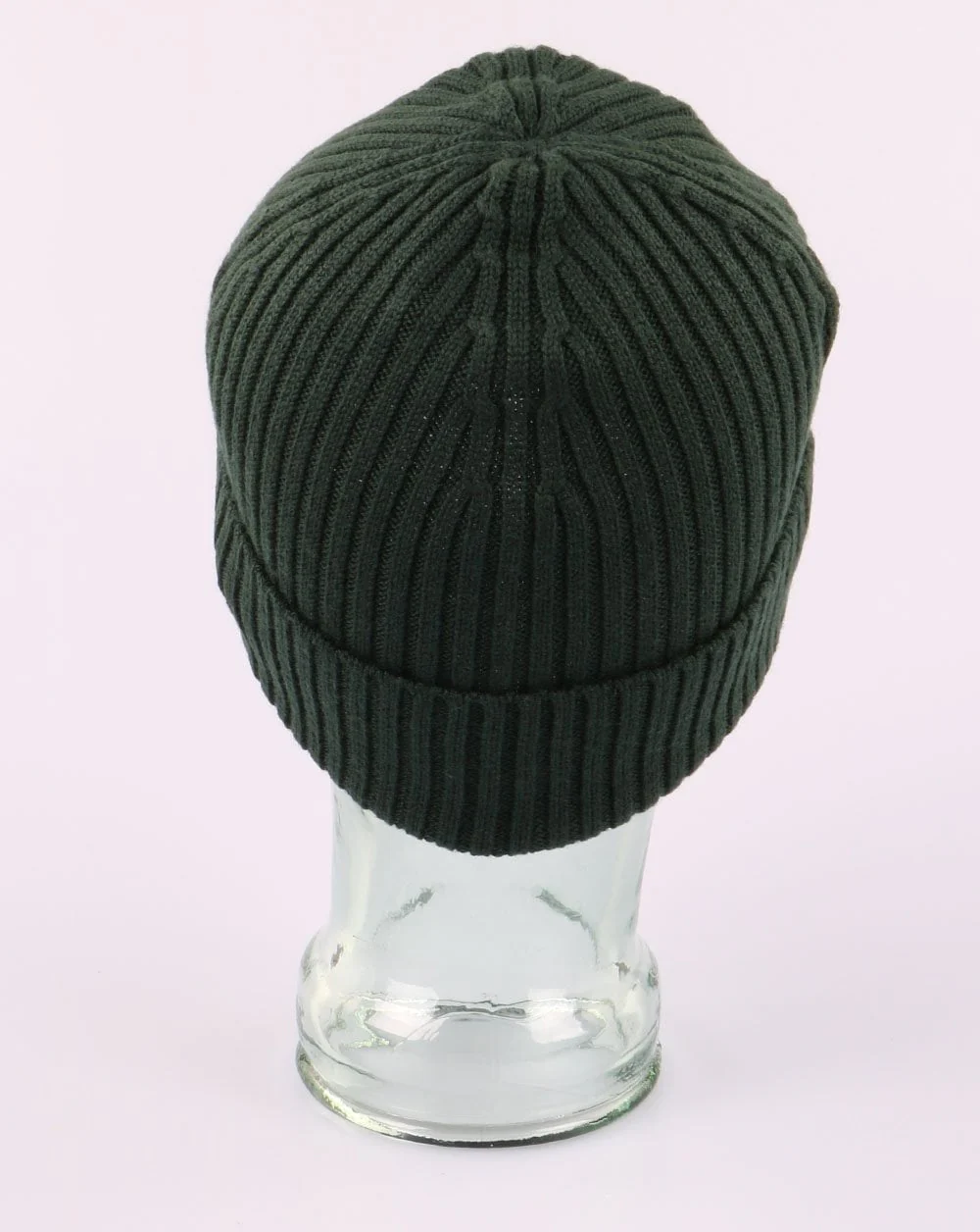 Lacoste Knitted Beanie Dark Green - Image 3