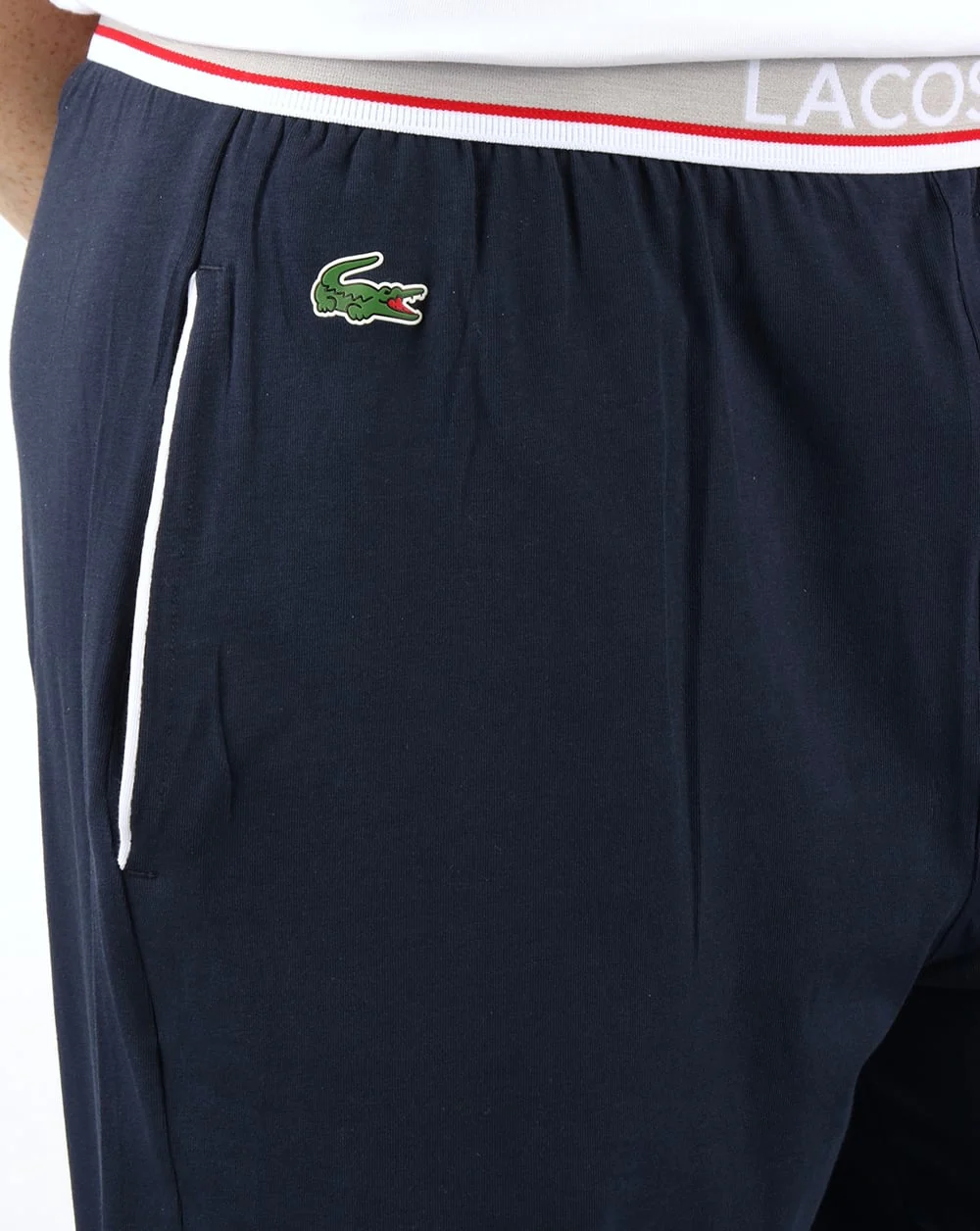 Lacoste Lounge Pants Dark Blue/Grey - Image 2