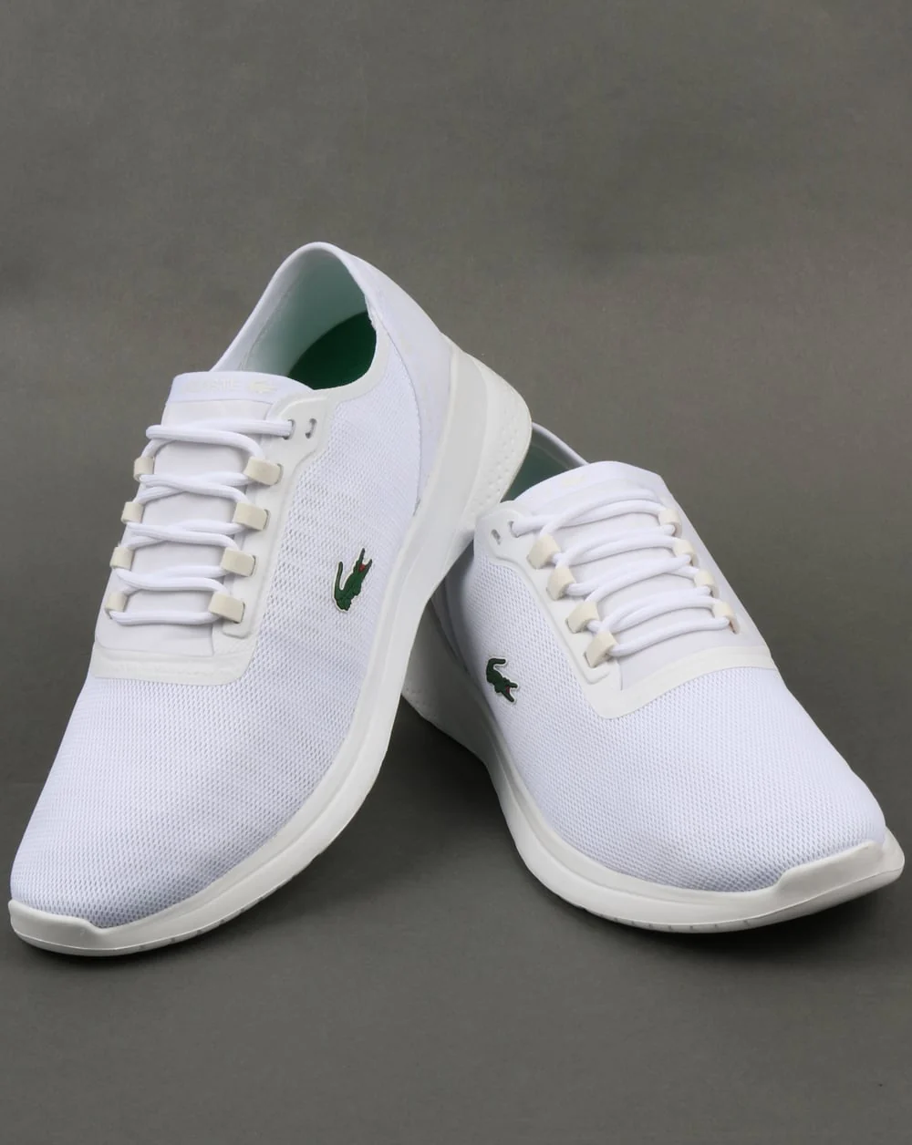 Lacoste LT Fit Trainers White - Image 3