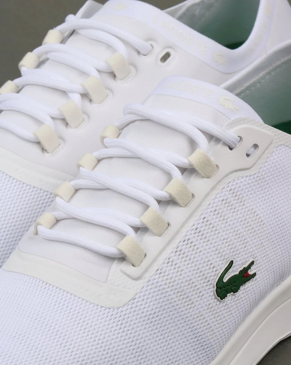 Lacoste LT Fit Trainers White - Image 4