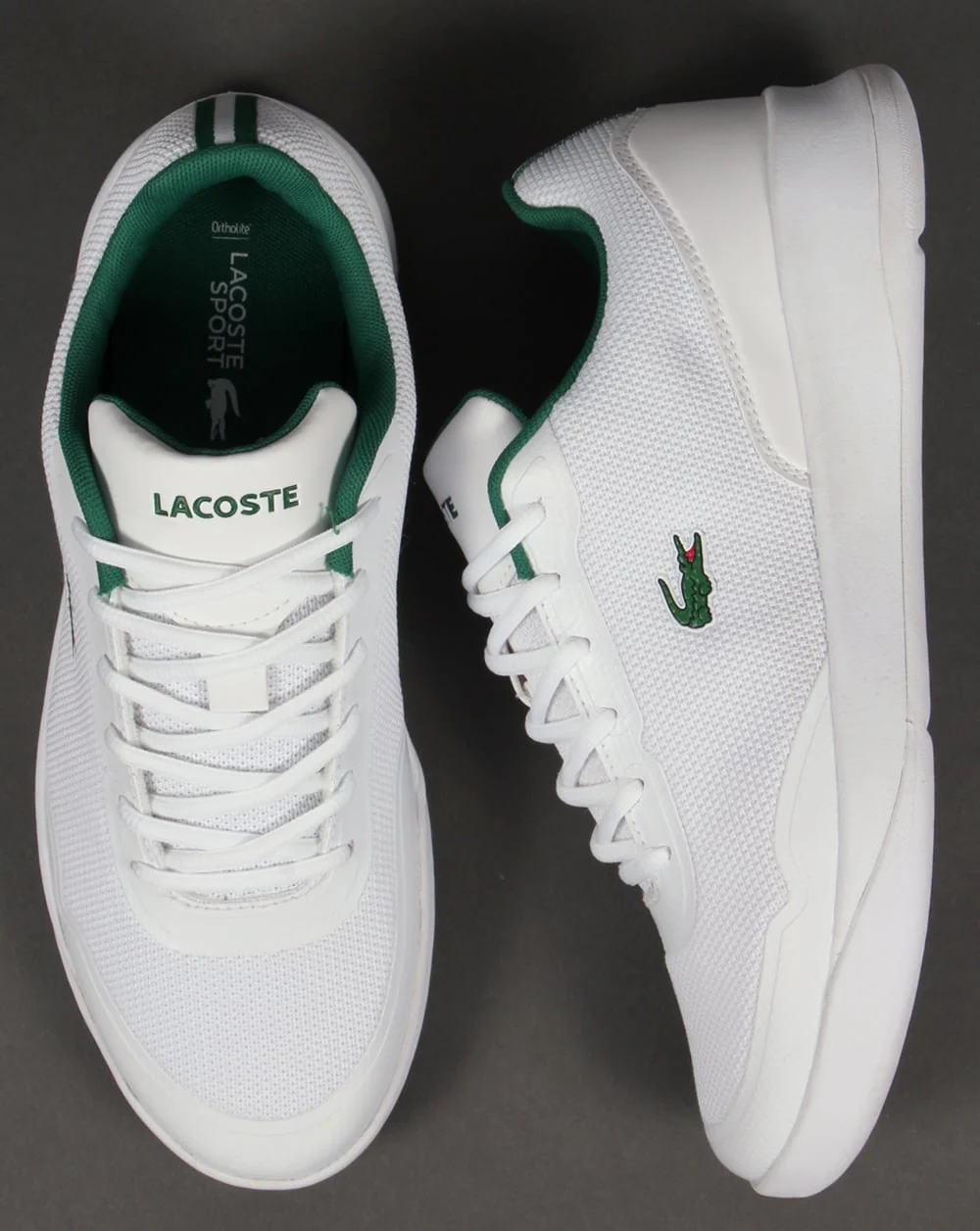 Lacoste LT Spirit 117 Trainers White - Image 2