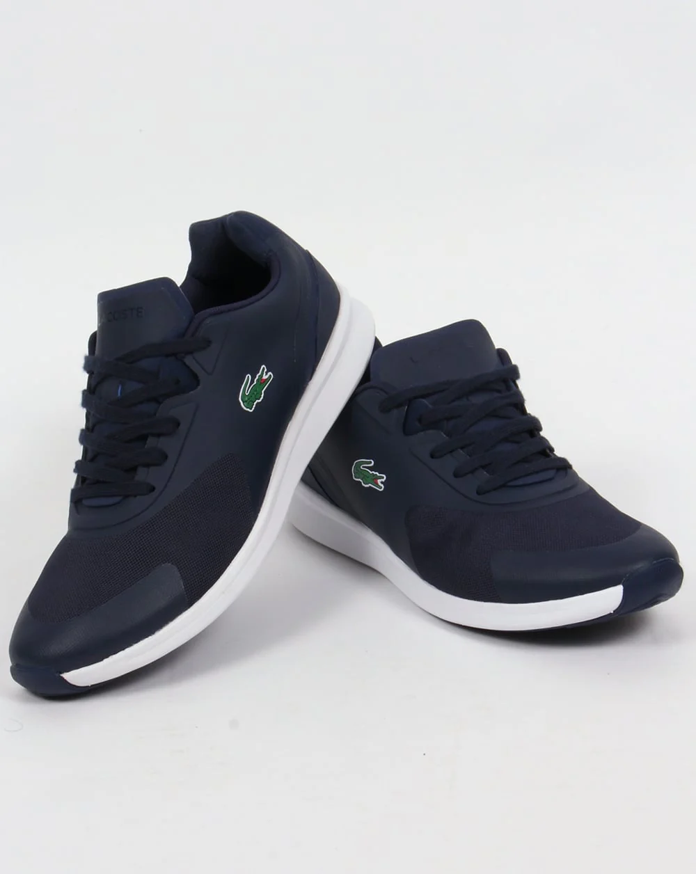 Lacoste LTR 01 Trainers Navy - Image 3