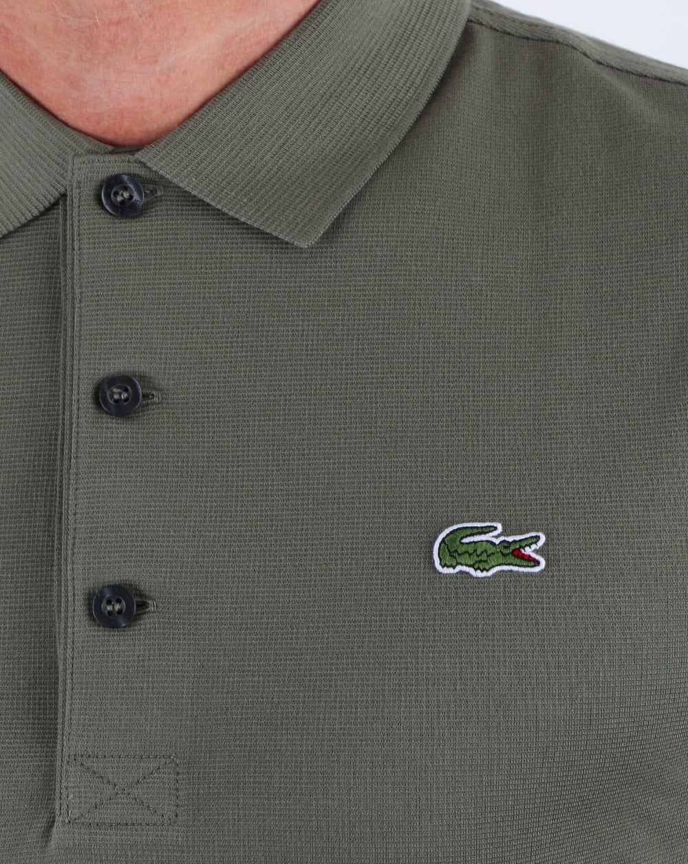 Lacoste Polo Shirt Army - Image 2