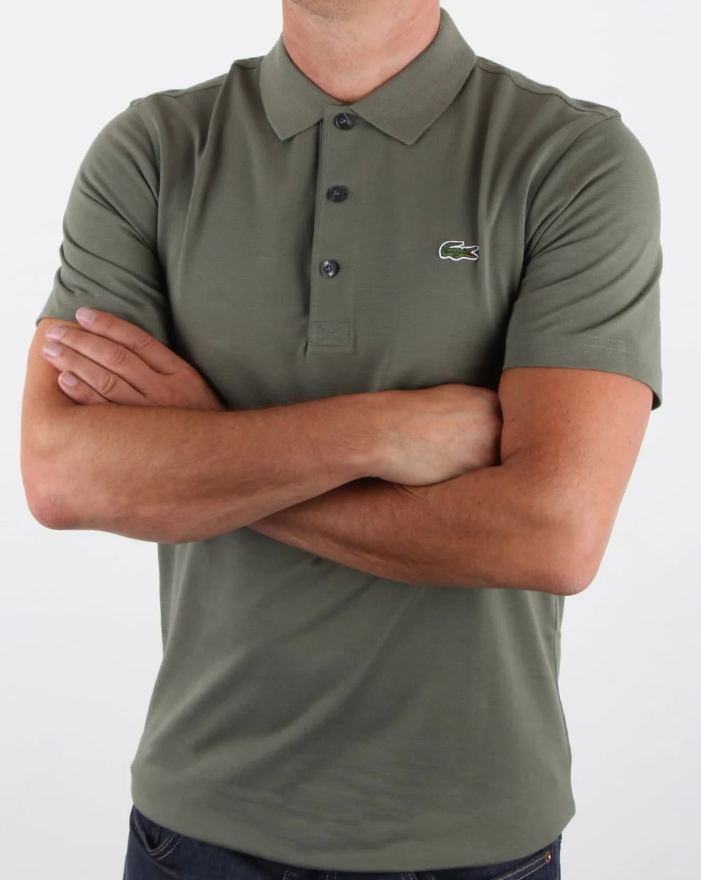 Lacoste Polo Shirt Army - Image 3