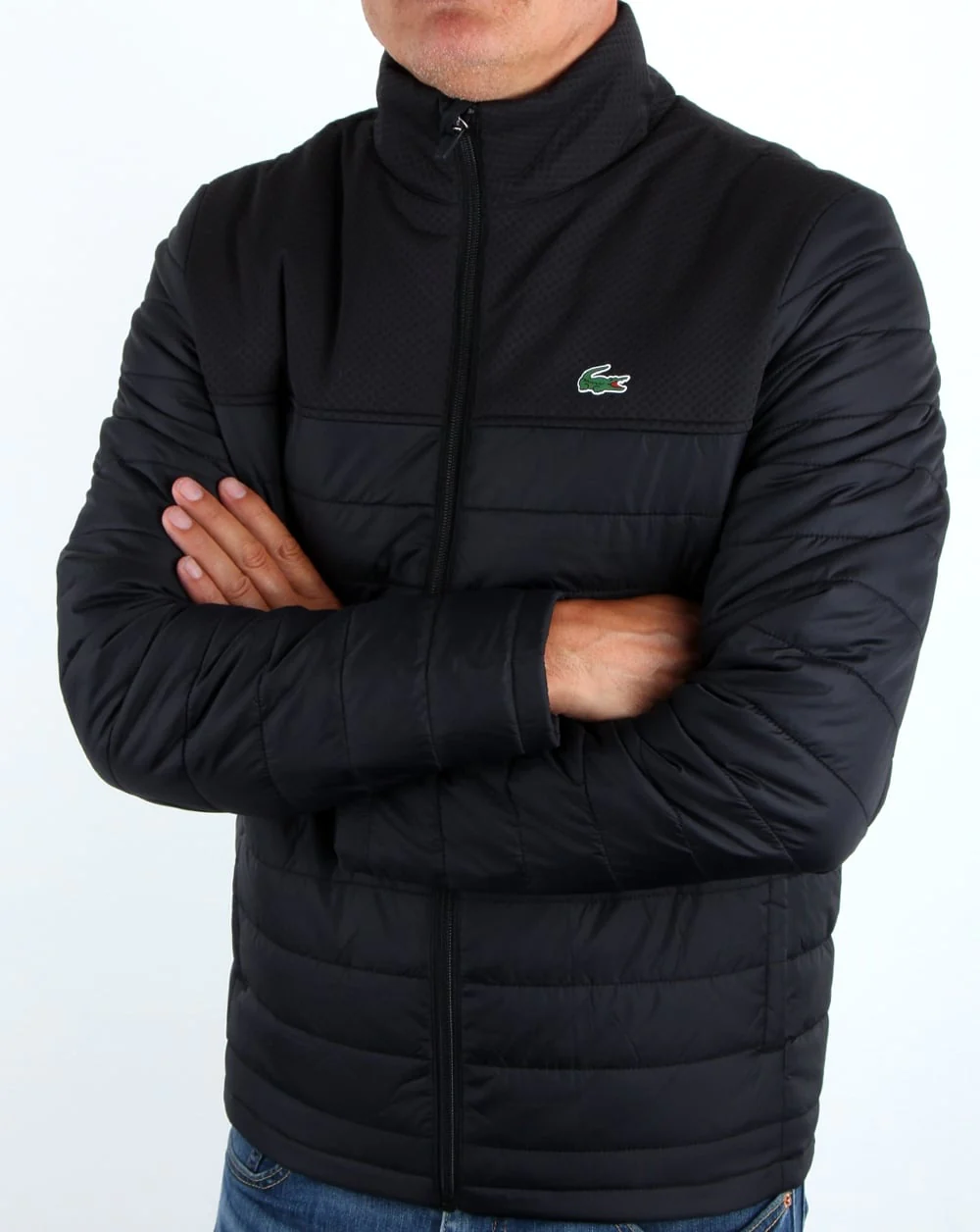 Lacoste Puffer Jacket Black - Image 4
