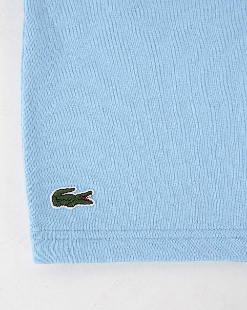 Lacoste Rear Pocket Fleece Shorts Sky Blue - Image 2