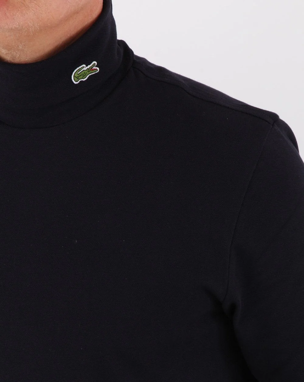 Lacoste Roll Neck Navy - Image 4
