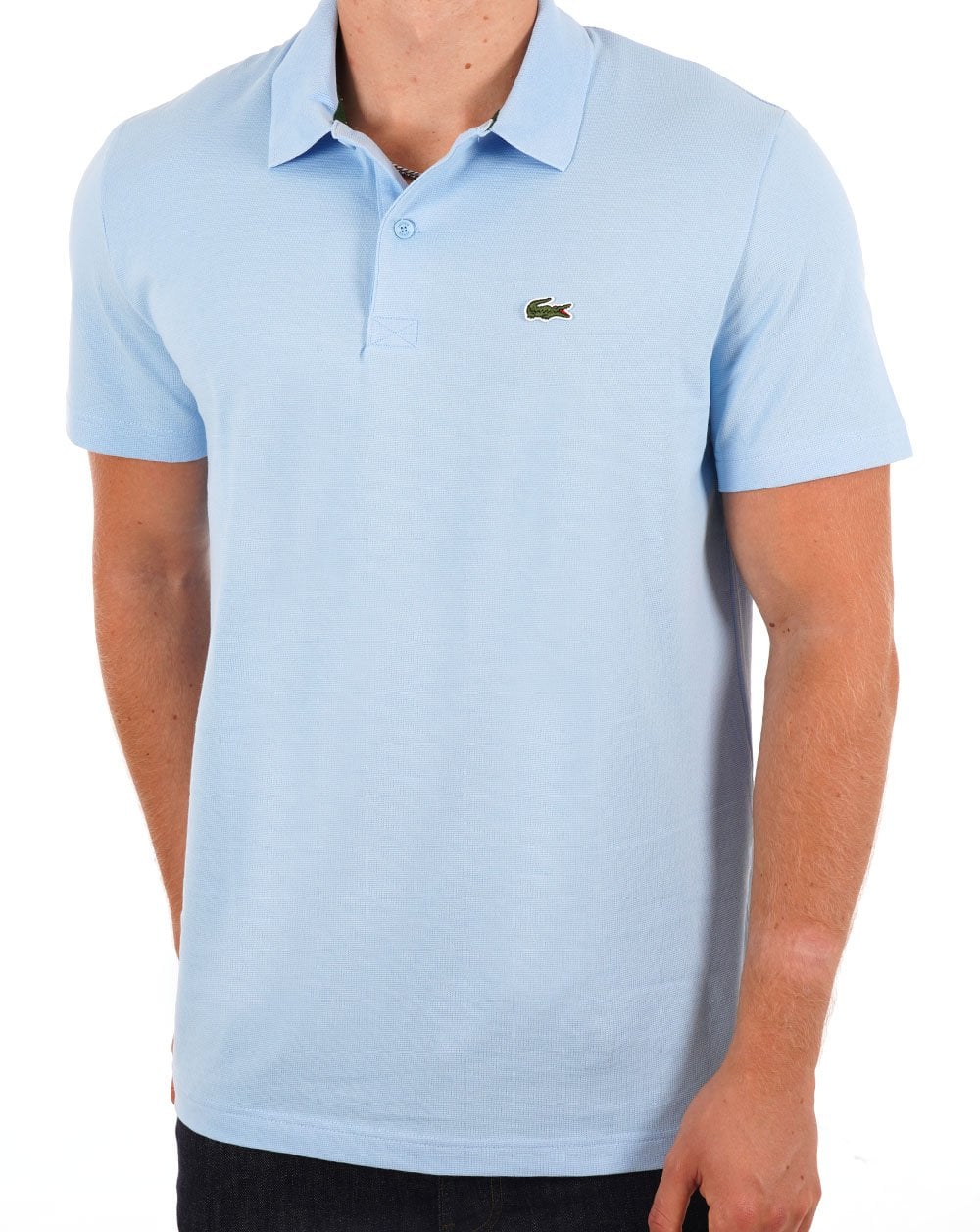 Lacoste Sport Polo Shirt Sky Blue - Image 3