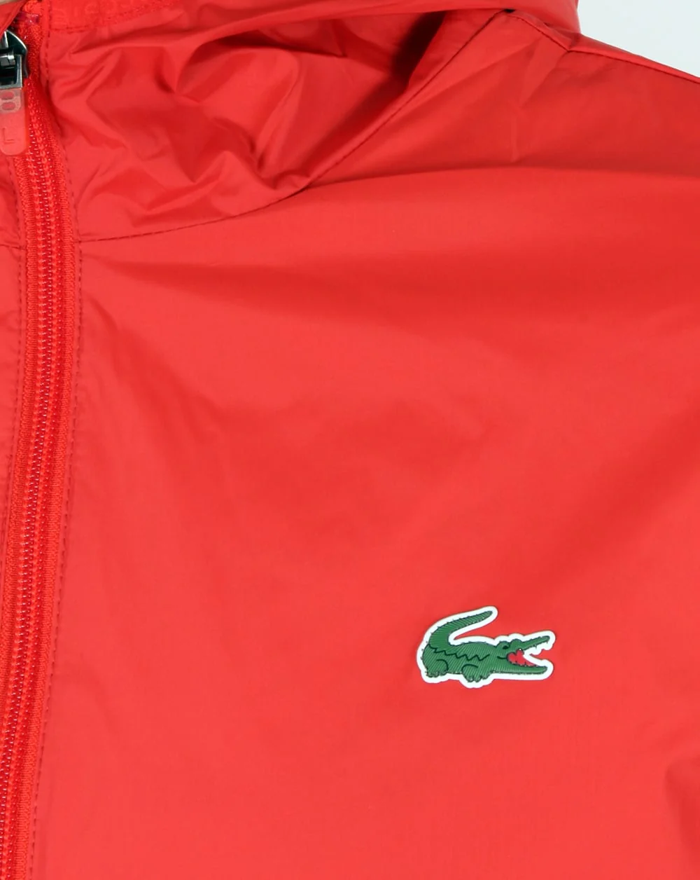 Lacoste Sport Tech Hooded Jacket Corrida Red - Image 2