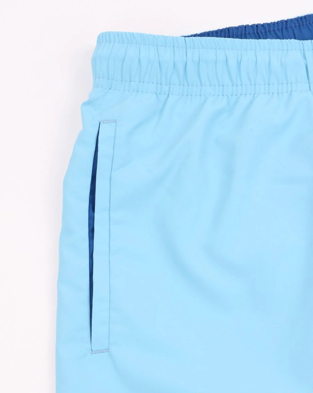 Lacoste Swim Shorts Sky Blue/Navy - Image 3