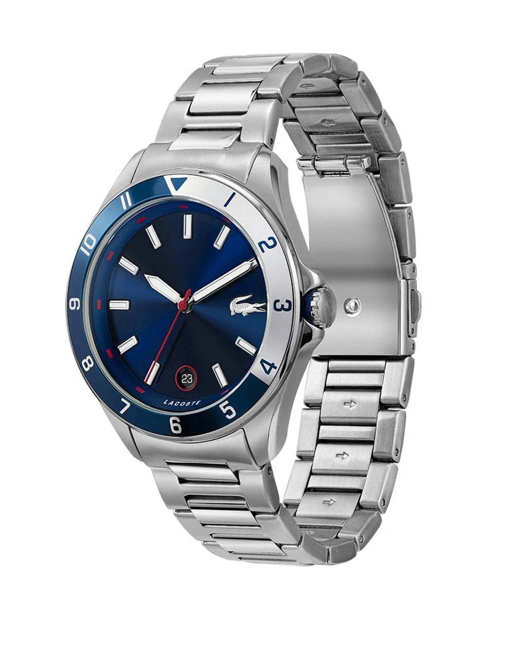 Lacoste Tiebreaker Watch Silver/Blue - Image 2