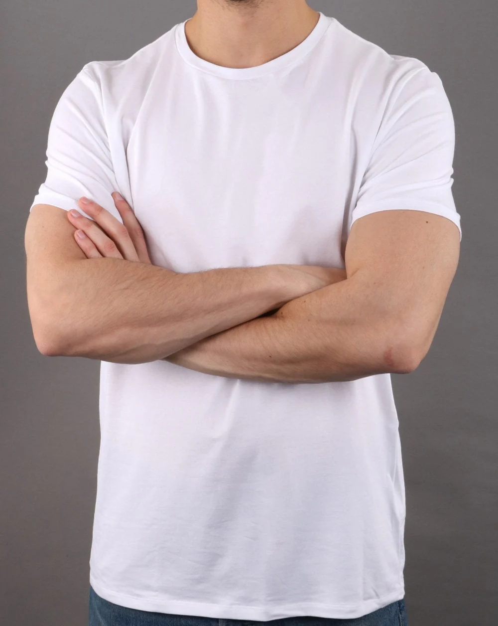 Lacoste Twin Pack Crew Neck T-shirts White - Image 4