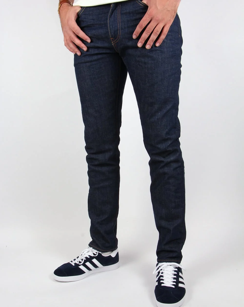 Levis 512 Slim Taper Fit Jeans Broken Raw