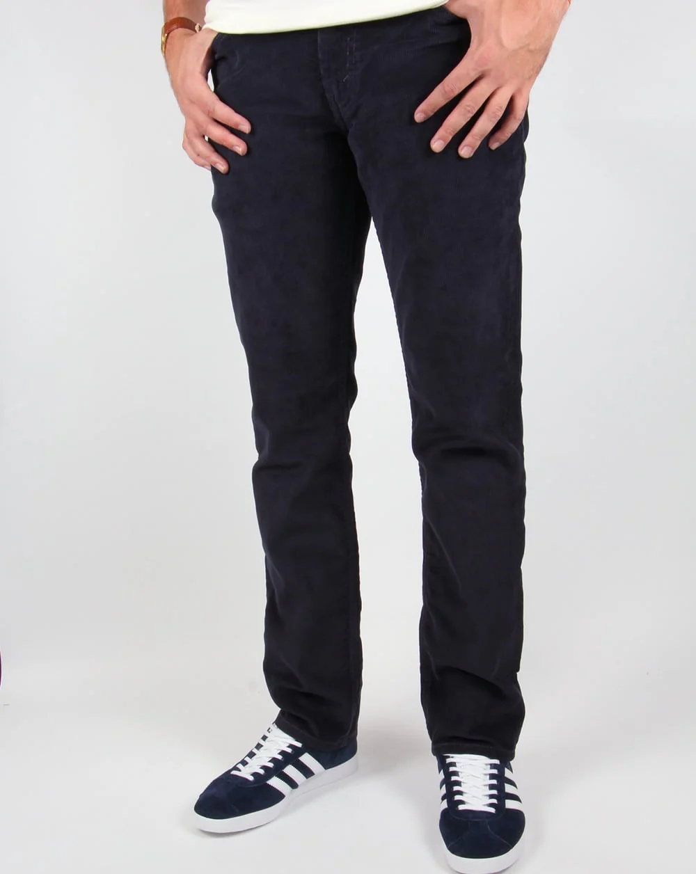 Levis Cords 511 Slim Fit Navy Blue