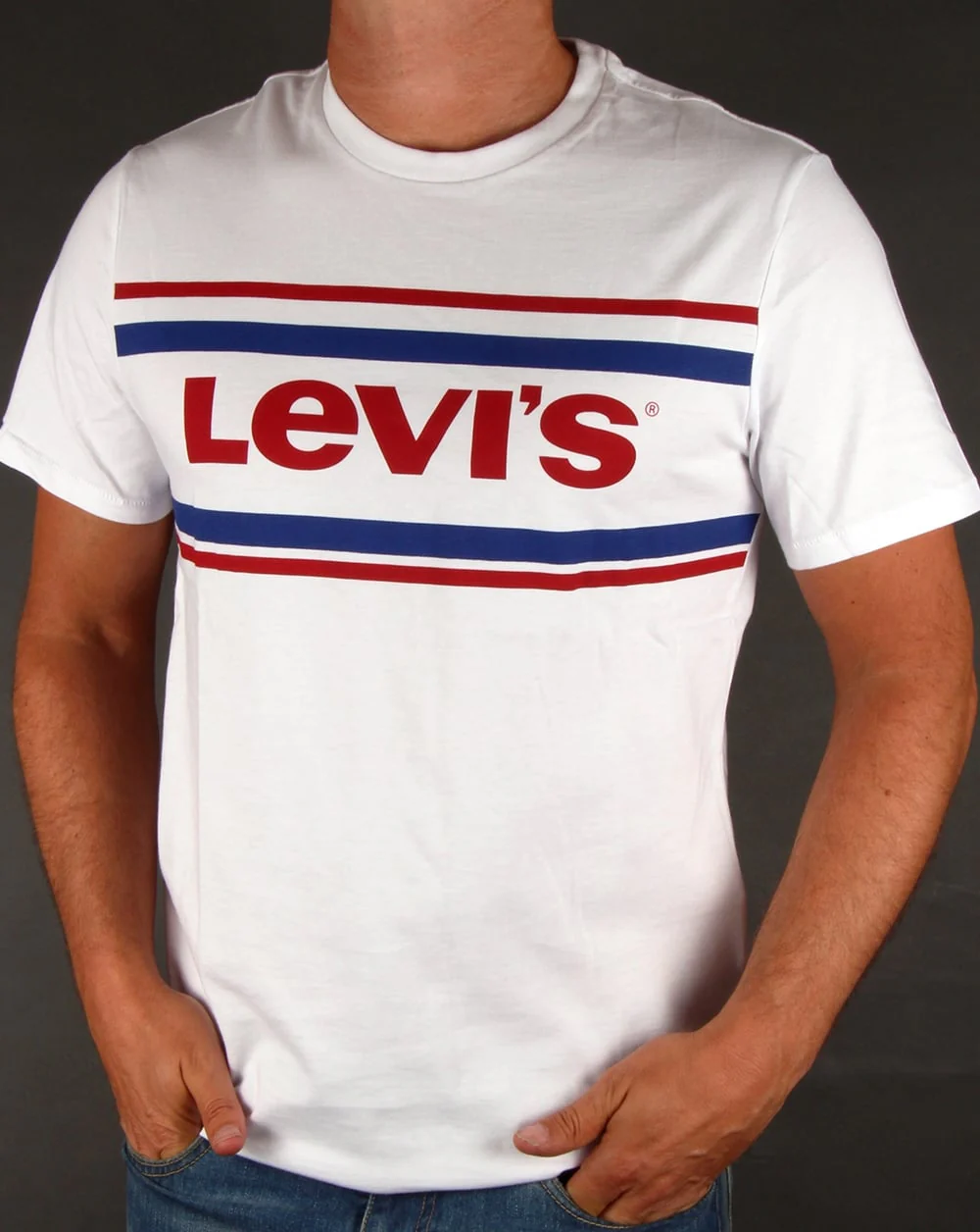 Levis Vtg Logo T-shirt White