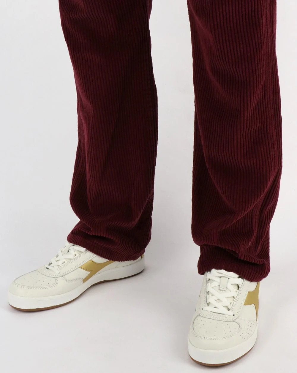 Lois Dallas Jumbo Straight Cords Burgundy - Image 4