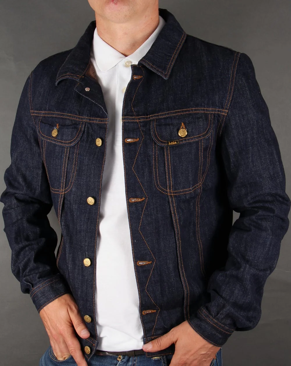 Lois Denim Jacket Dark Wash