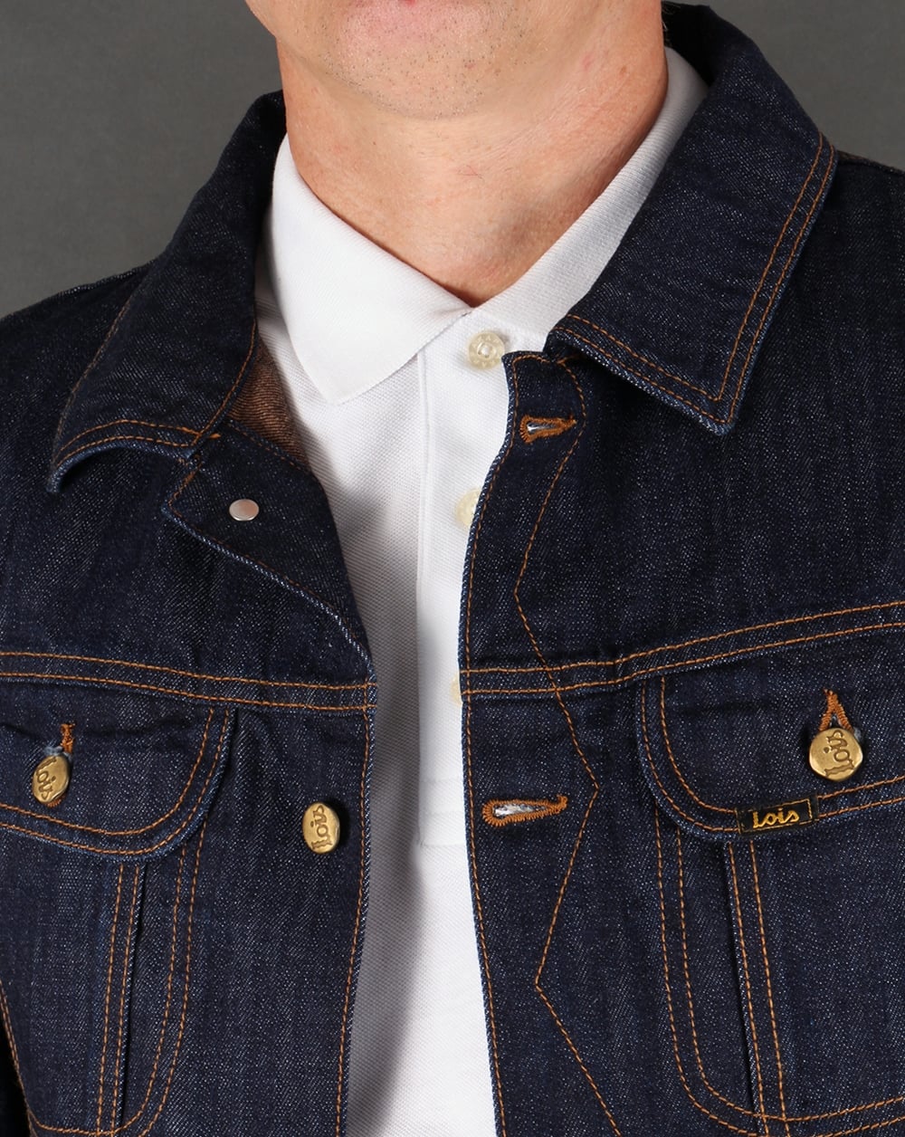Lois Denim Jacket Dark Wash - Image 2