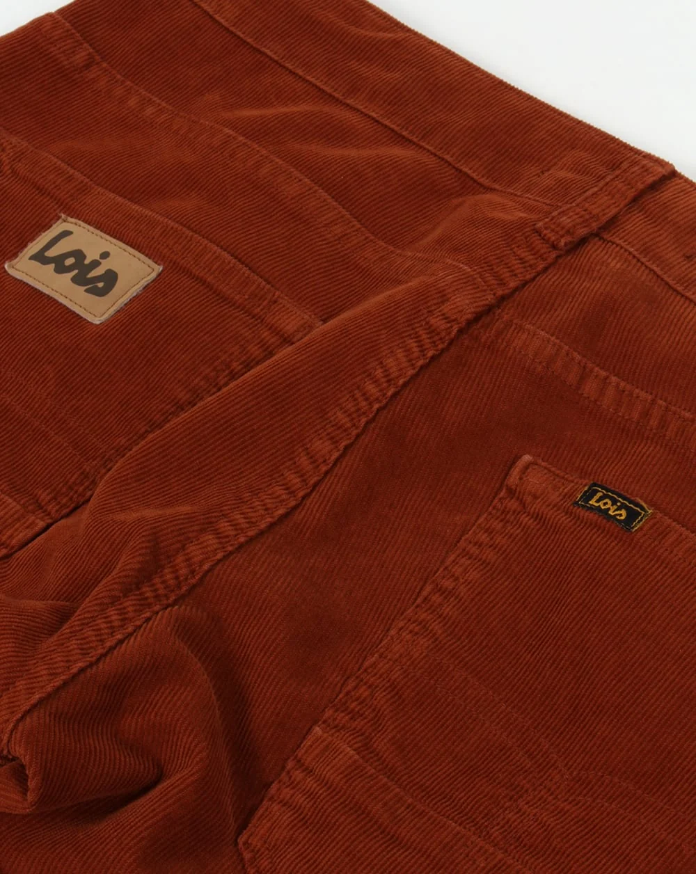 Lois Sierra Needle Cords Rust Brown - Image 4
