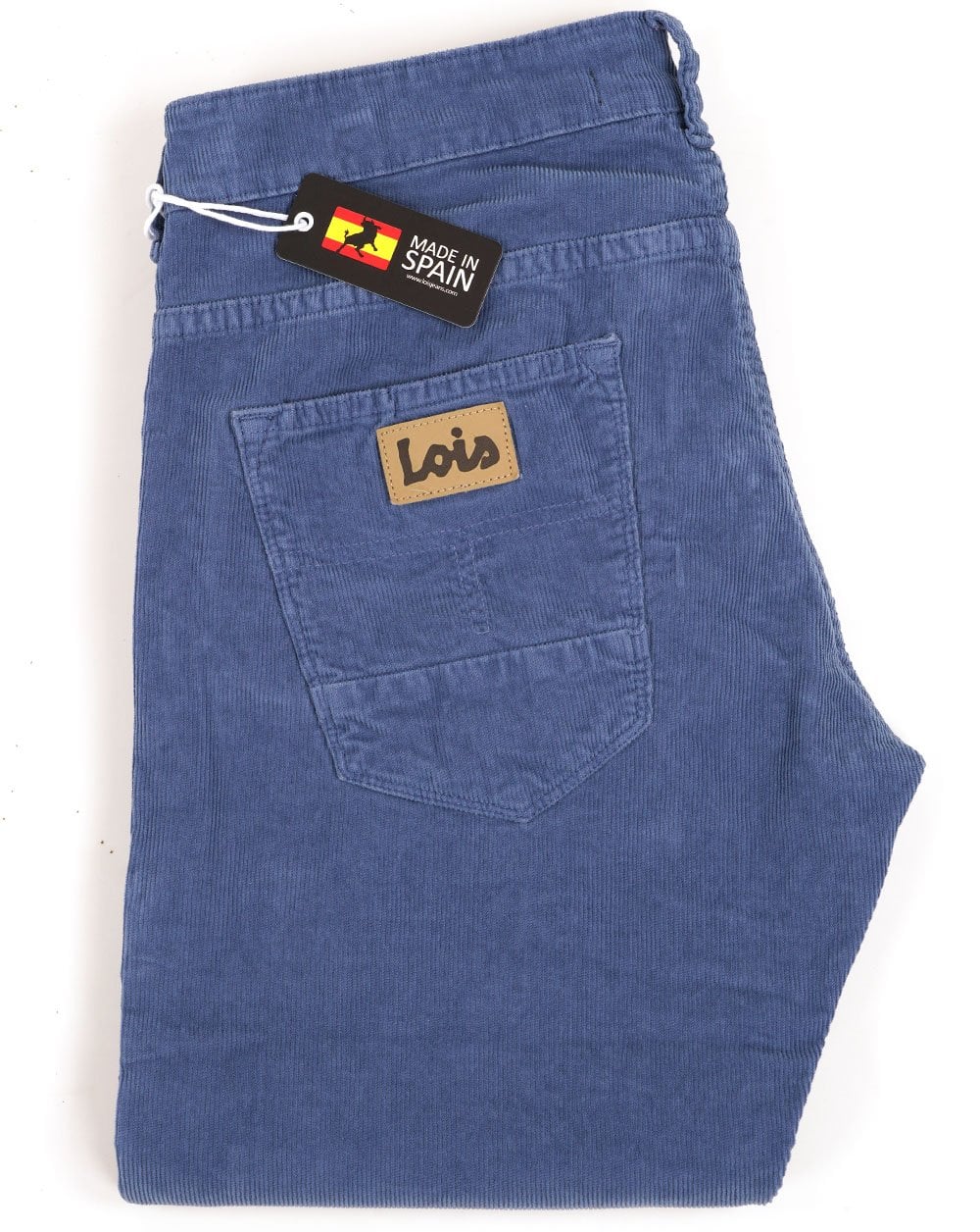 Lois Sierra Needle Cords Washed Blue - Image 2