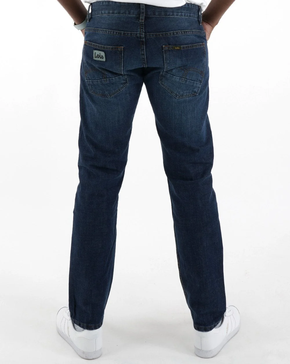 Lois Sierra Regular Slim Fit Jeans Dark Stone - Image 5