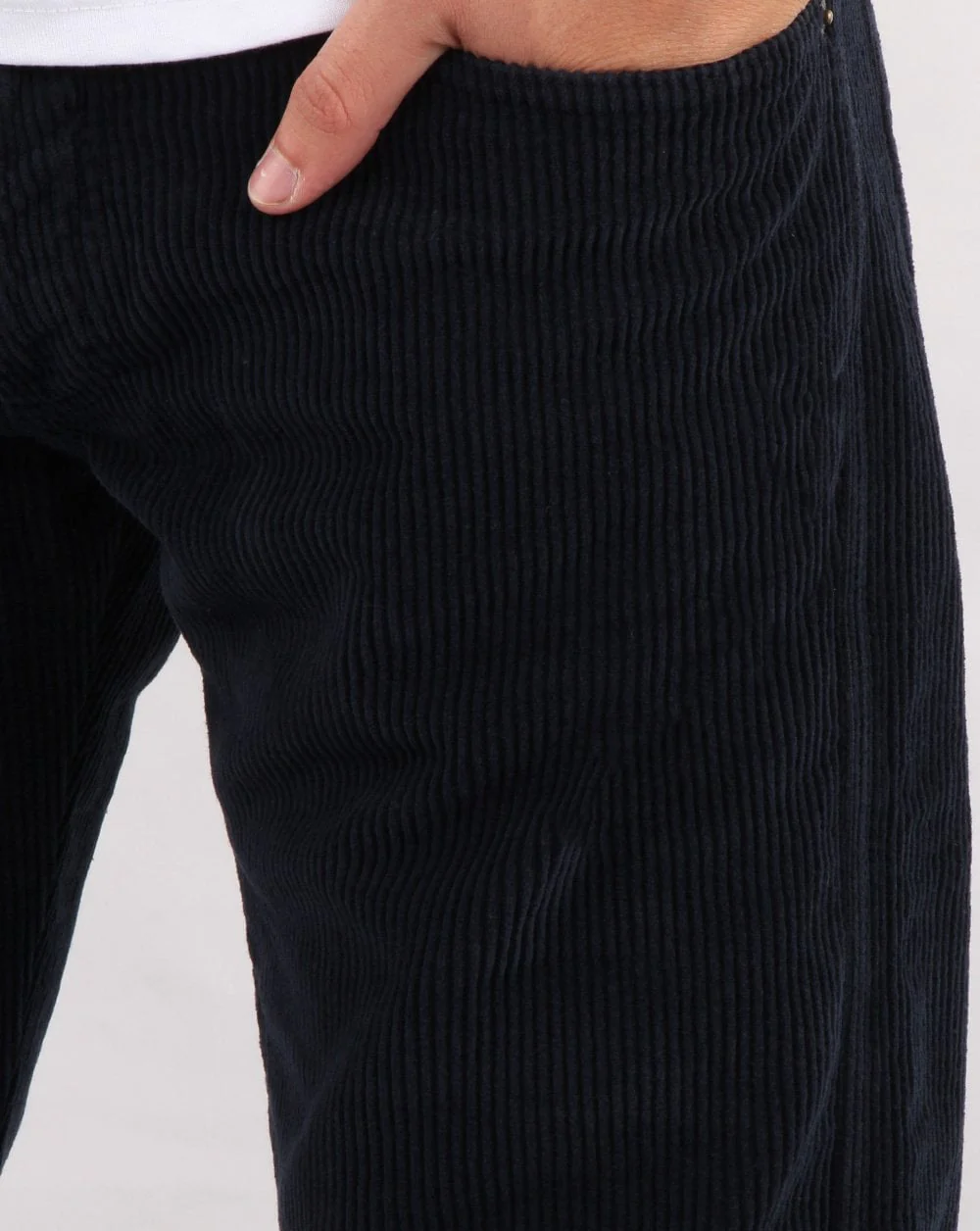 Lois Straight Leg Cords Navy - Image 3