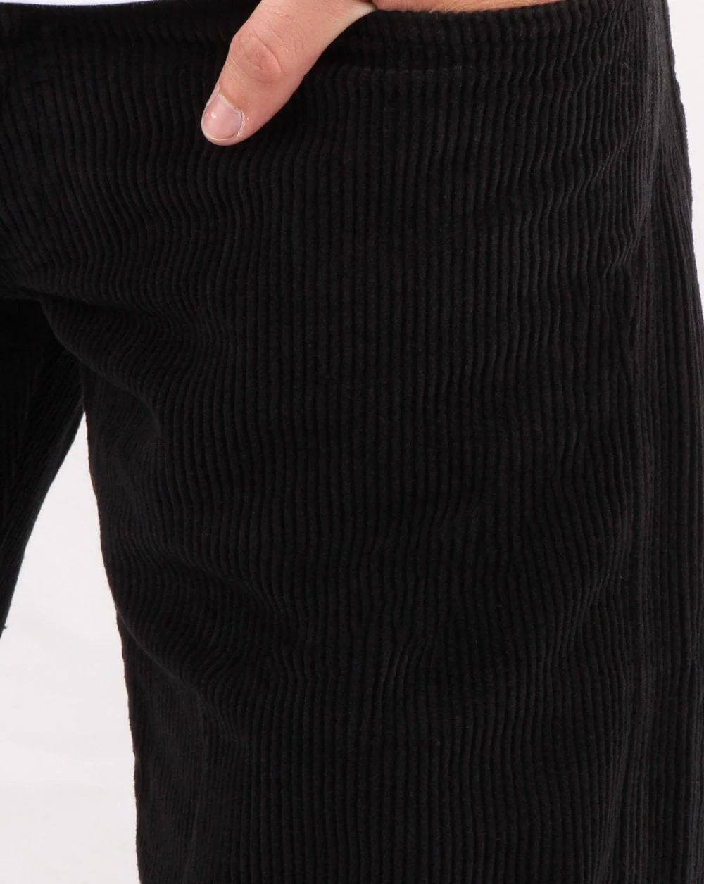 Lois Straight Leg mid jumbo Cords Black - Image 3
