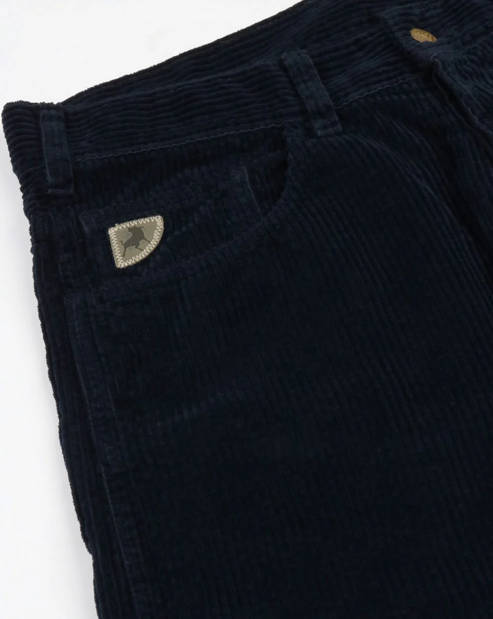 Lois Terrace Jumbo Taper Fit Cords Navy - Image 3