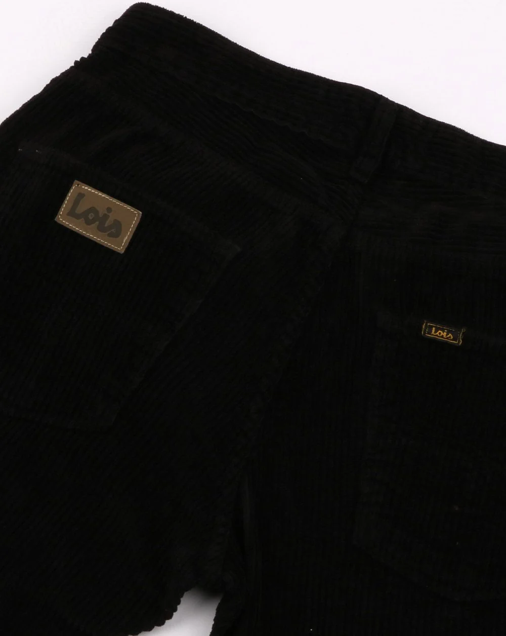 Lois Terrace Regular Taper Fit Jumbo Cords - Black - Image 3