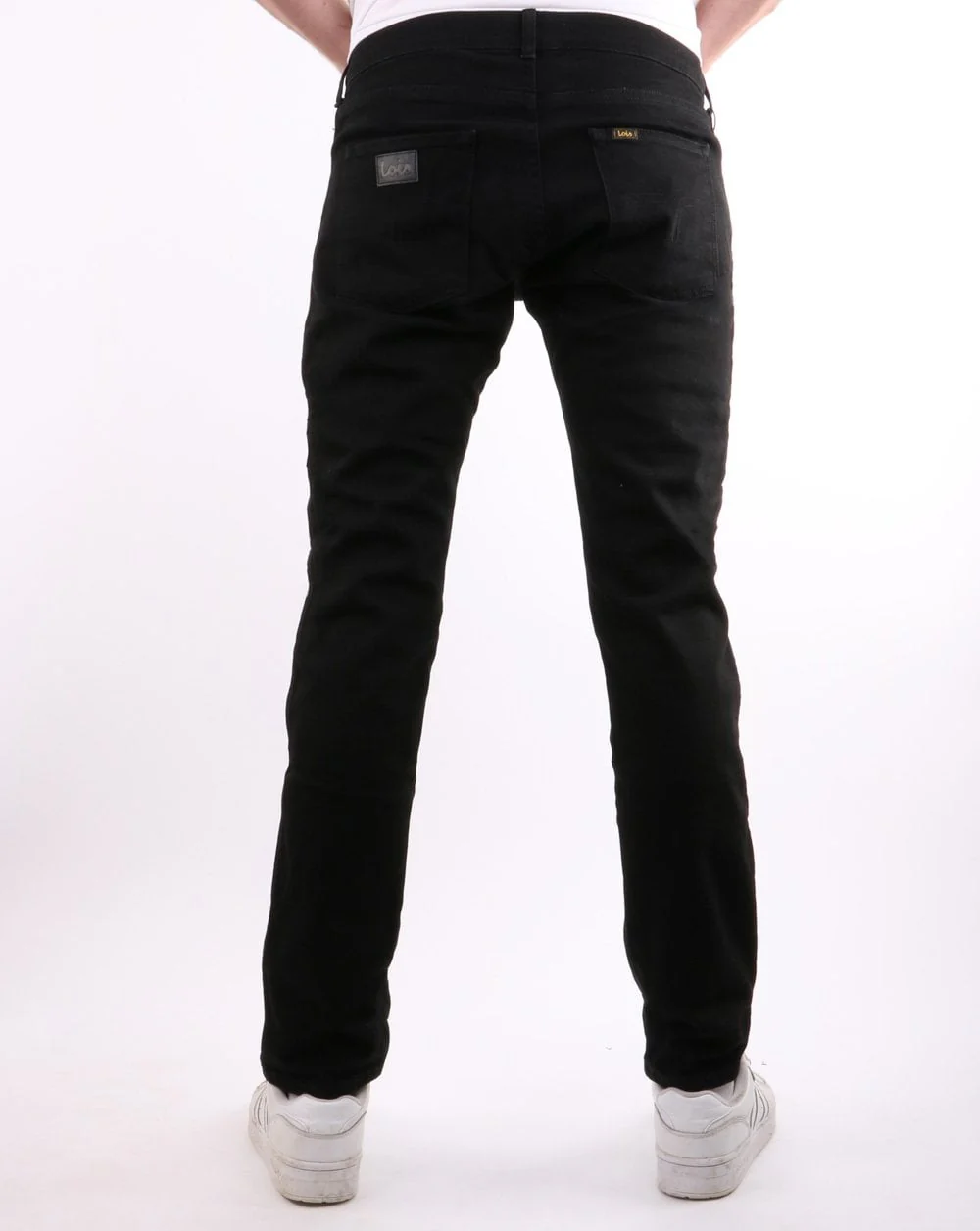 Lois Terrace Regular Taper Jeans Black - Image 3