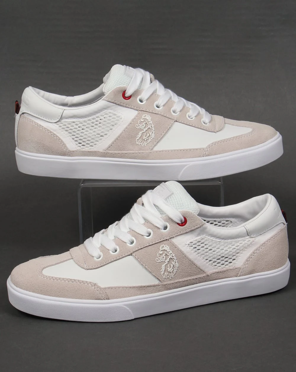 Luke Inaction Low Cut Trainers White