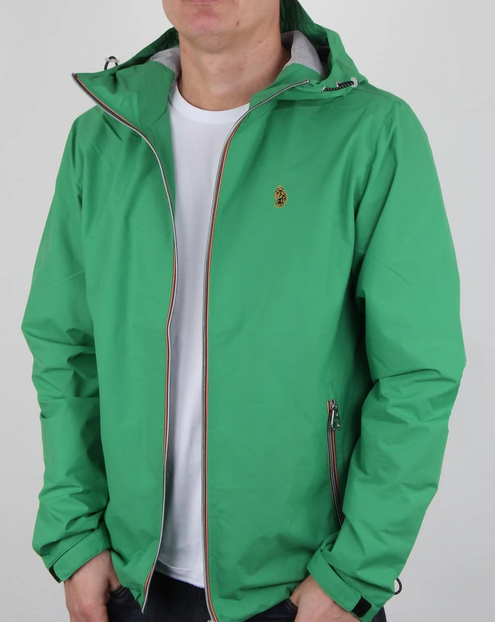 Luke Raleigh Hooded Jacket Green - Image 4