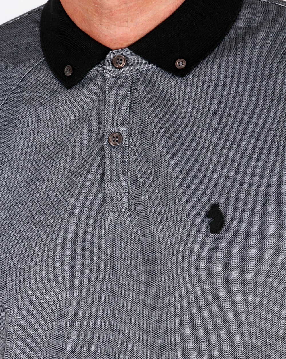 Luke Special Bill Polo Shirt Black - Image 2