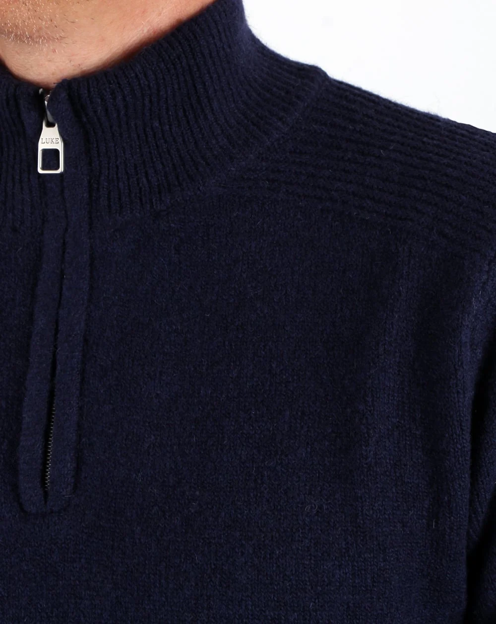 Luke Spout Overhead Funnel Neck Dark Navy - Image 2