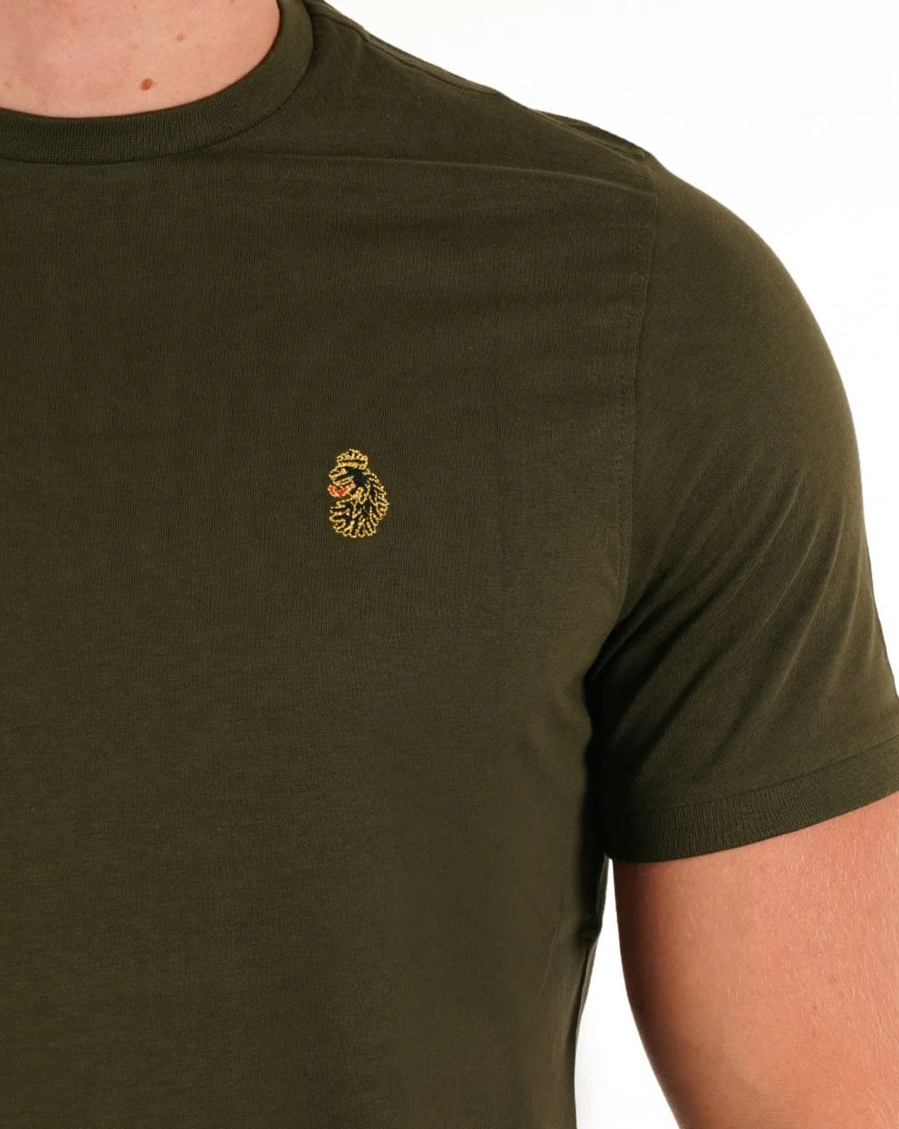 Luke TraffsT Shirt Dark Green - Image 2
