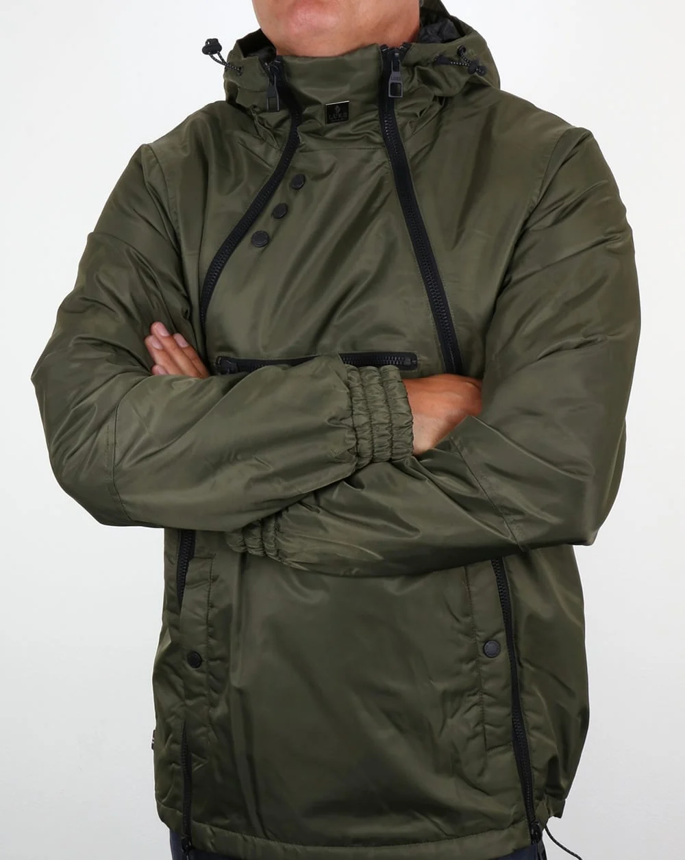 Luke Turvey Technical Jacket Khaki - Image 3
