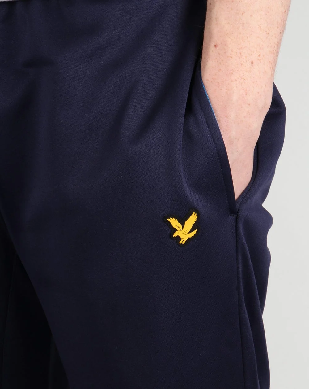 Lyle And Scott Active Finney Track Pants Navy - Image 3