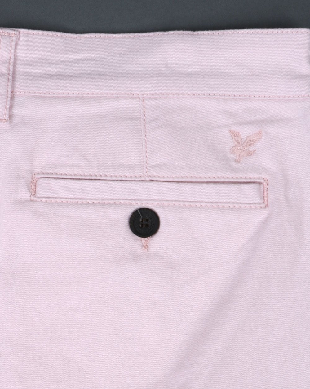 Lyle And Scott Chino Shorts Stonewash Pink - Image 2