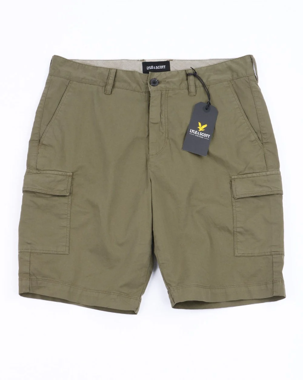 Lyle And Scott Combat Cargo Shorts Khaki