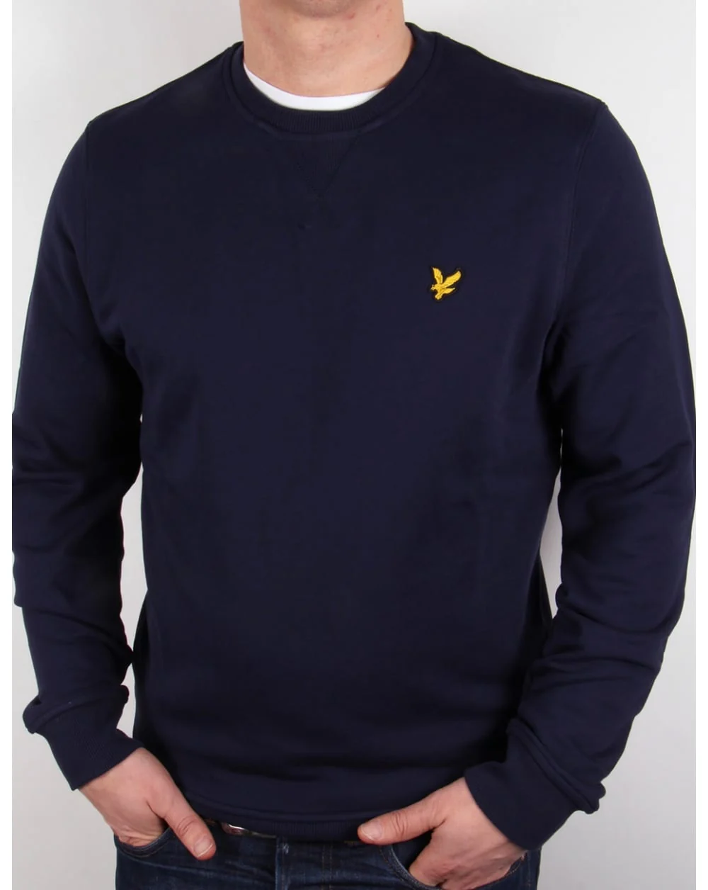 Lyle And Scott Crew Neck Sweatshirt Navy