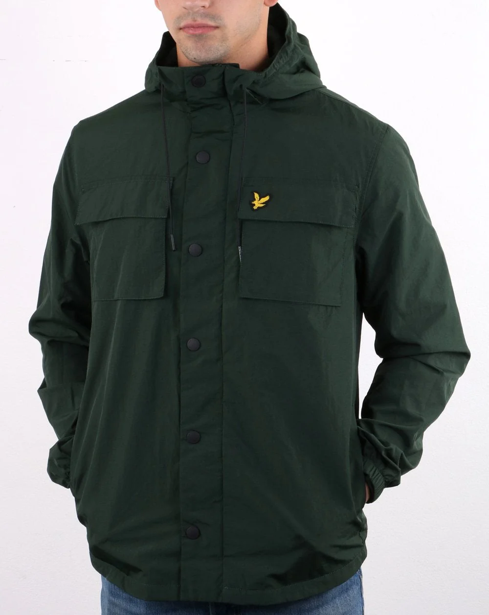 Lyle And Scott Pocket Jacket Jade - Image 3