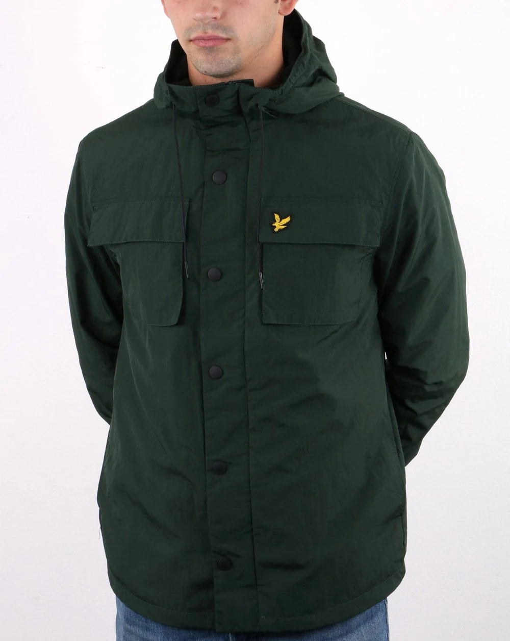 Lyle And Scott Pocket Jacket Jade - Image 4