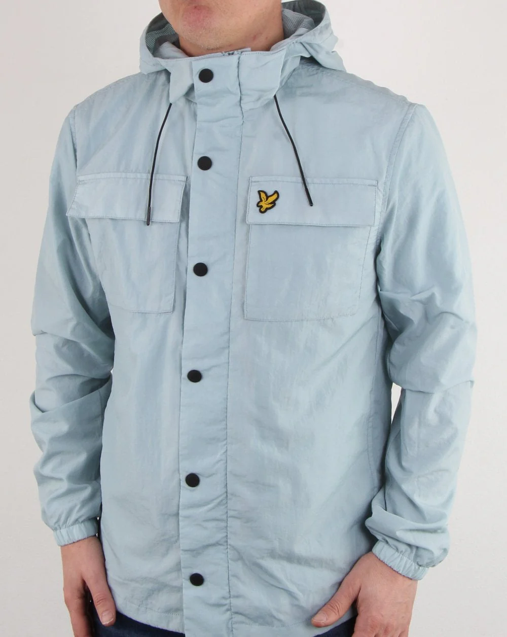 Lyle And Scott Pocket Jacket Sky Blue