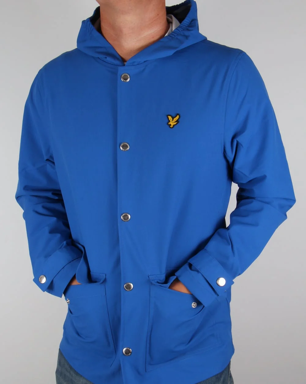 Lyle And Scott Raincoat Lake Blue - Image 2
