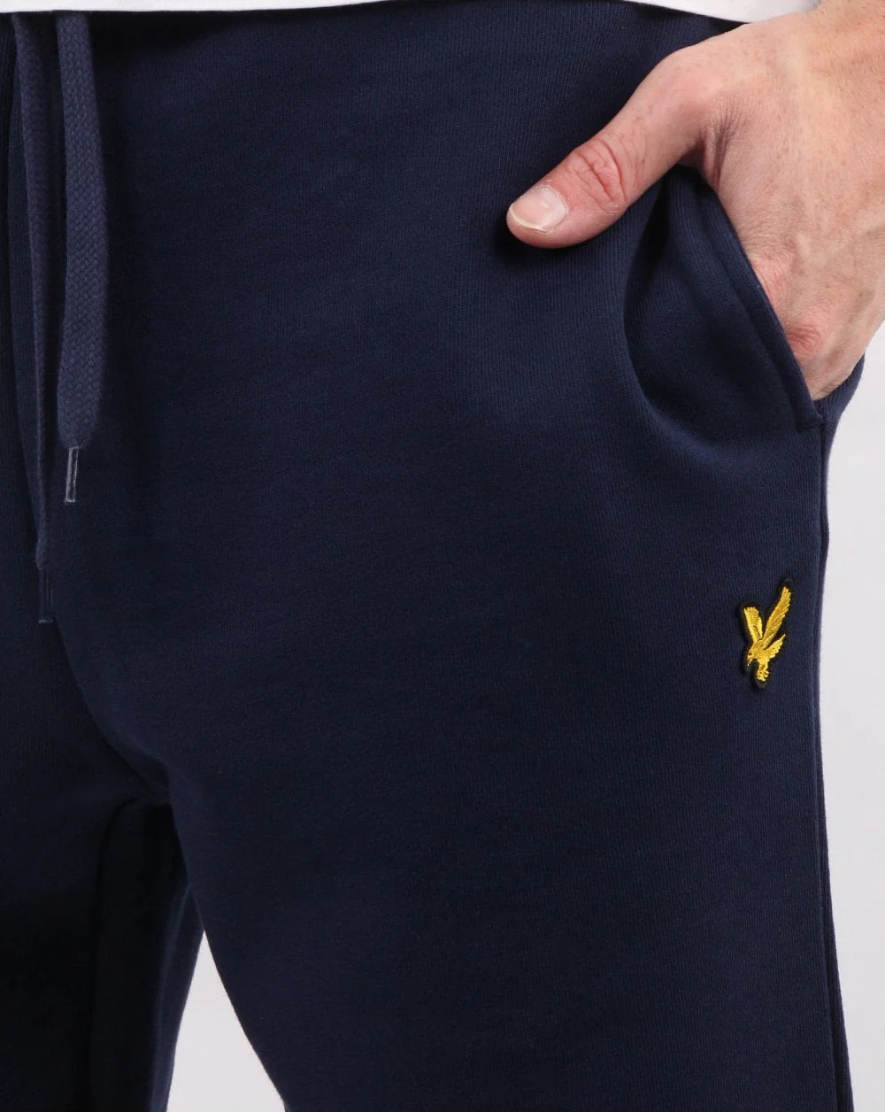 Lyle And Scott Slim Sweat Pant Navy - Image 2