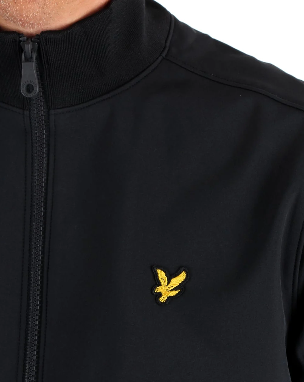 Lyle And Scott Soft Shell Jacket Black - Image 2